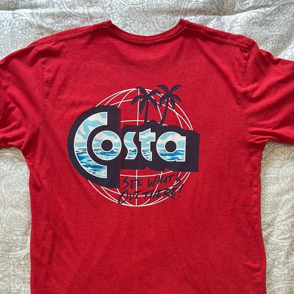 Costa Women’s Red Graphic T-Shirt